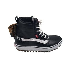 Vans MTE Standard Mens Mid Waterproof Unisex Snow Boot Sz 6 Black White
